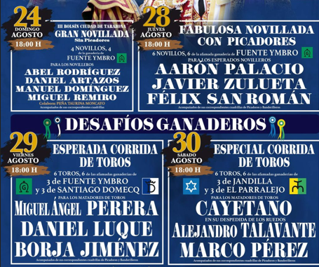 Toros en Tarazona 2025